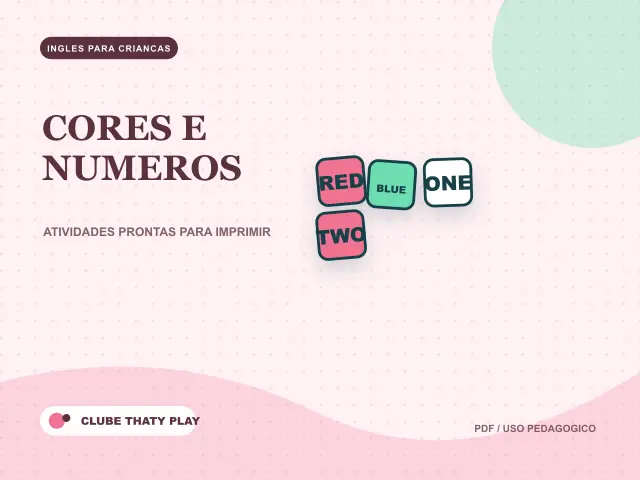 Capa do recurso Cores e numeros