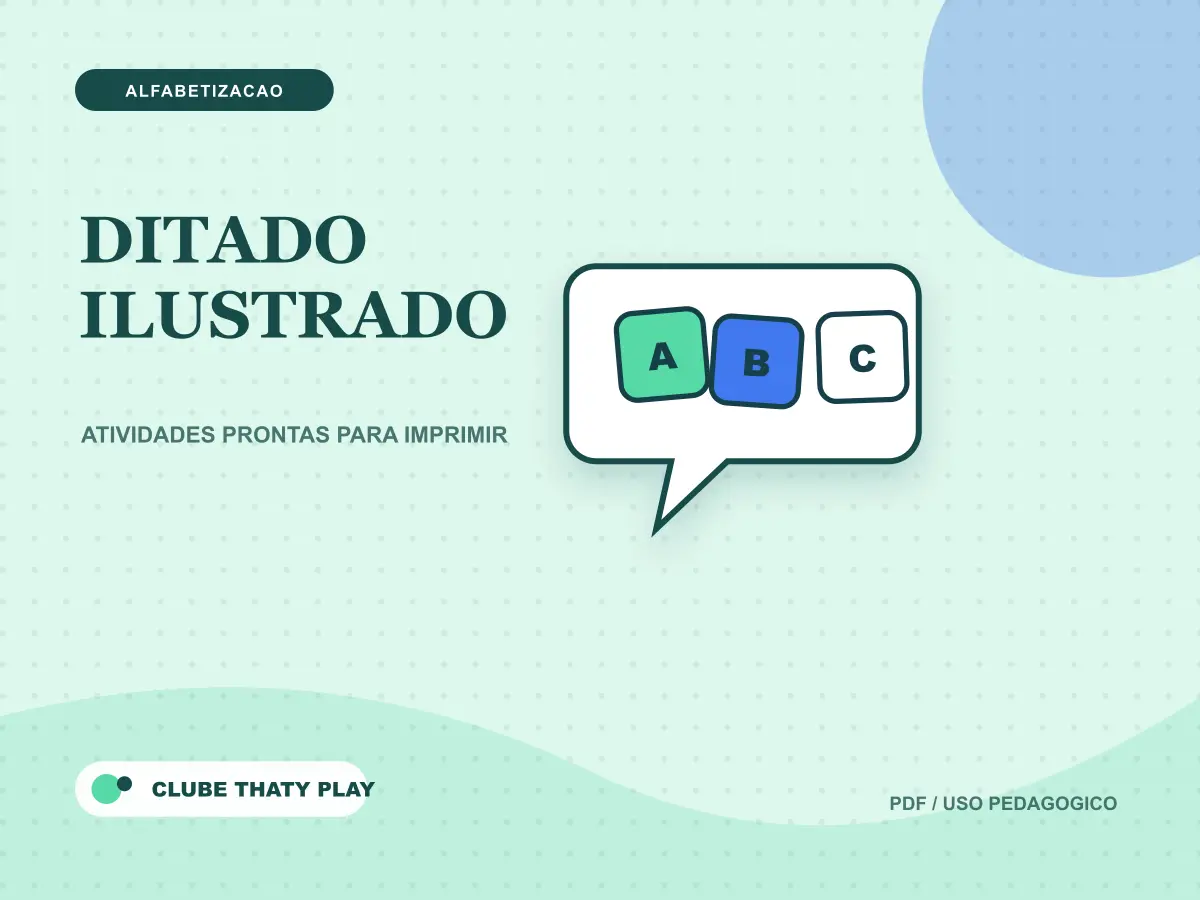 Capa do recurso Ditado ilustrado