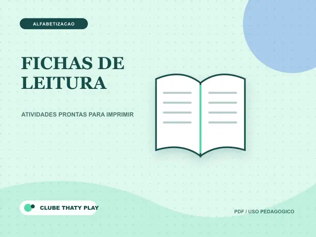 Capa do recurso Fichas de leitura