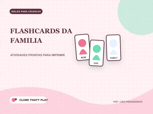 Capa do recurso Flashcards da familia