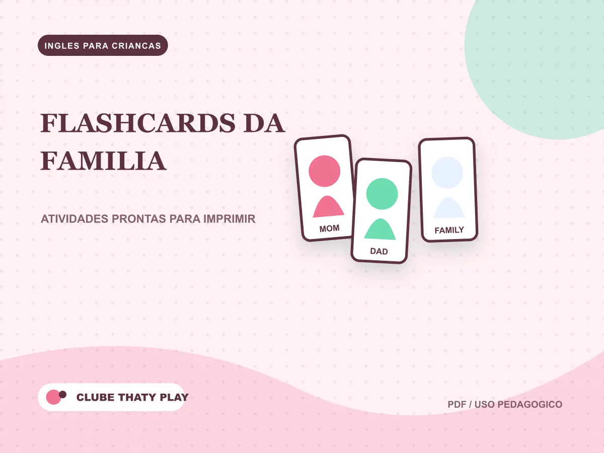 Capa do recurso Flashcards da familia