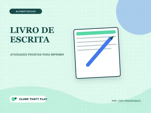 Capa do recurso Livro de escrita