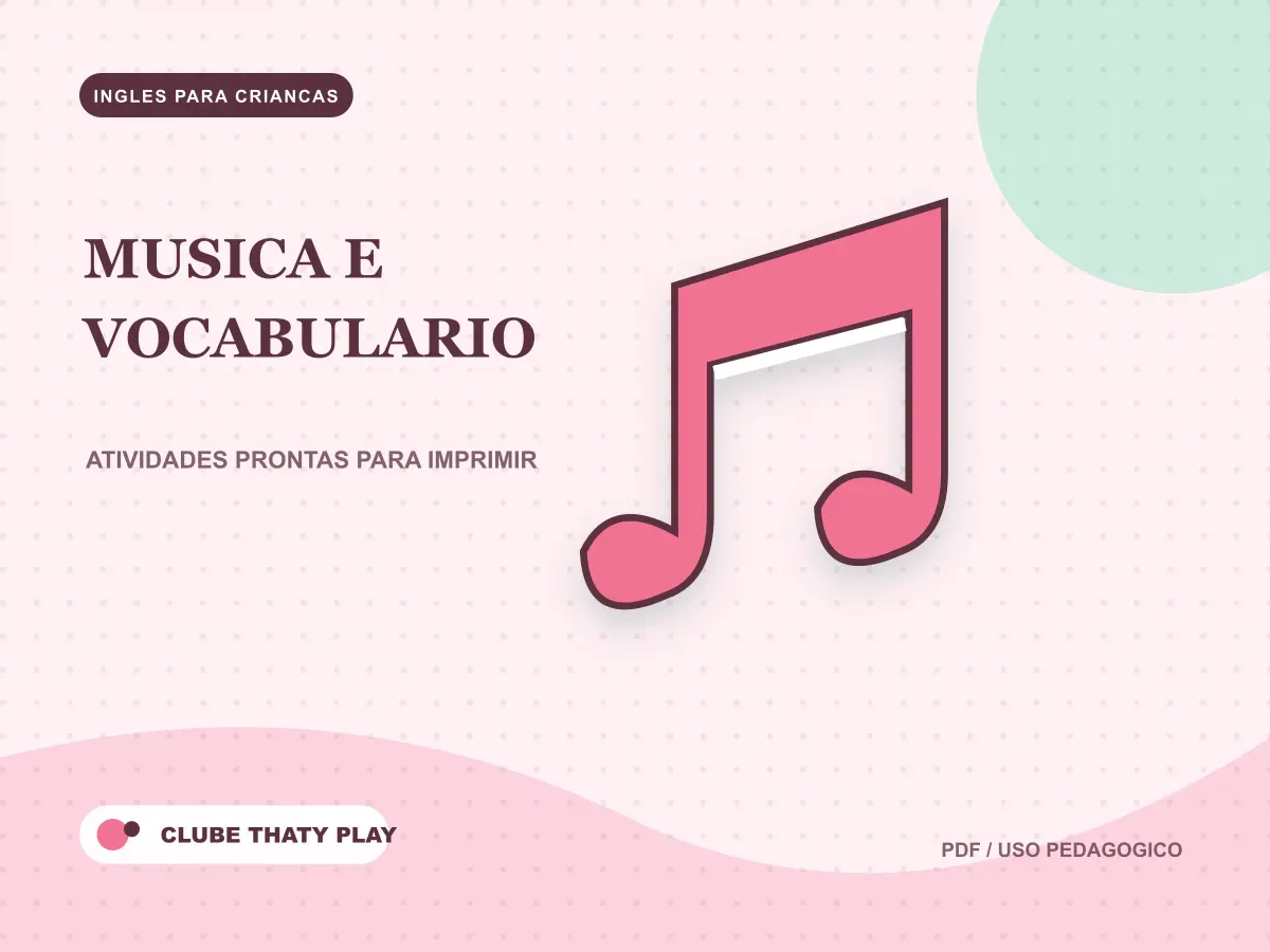 Capa do recurso Musica e vocabulario