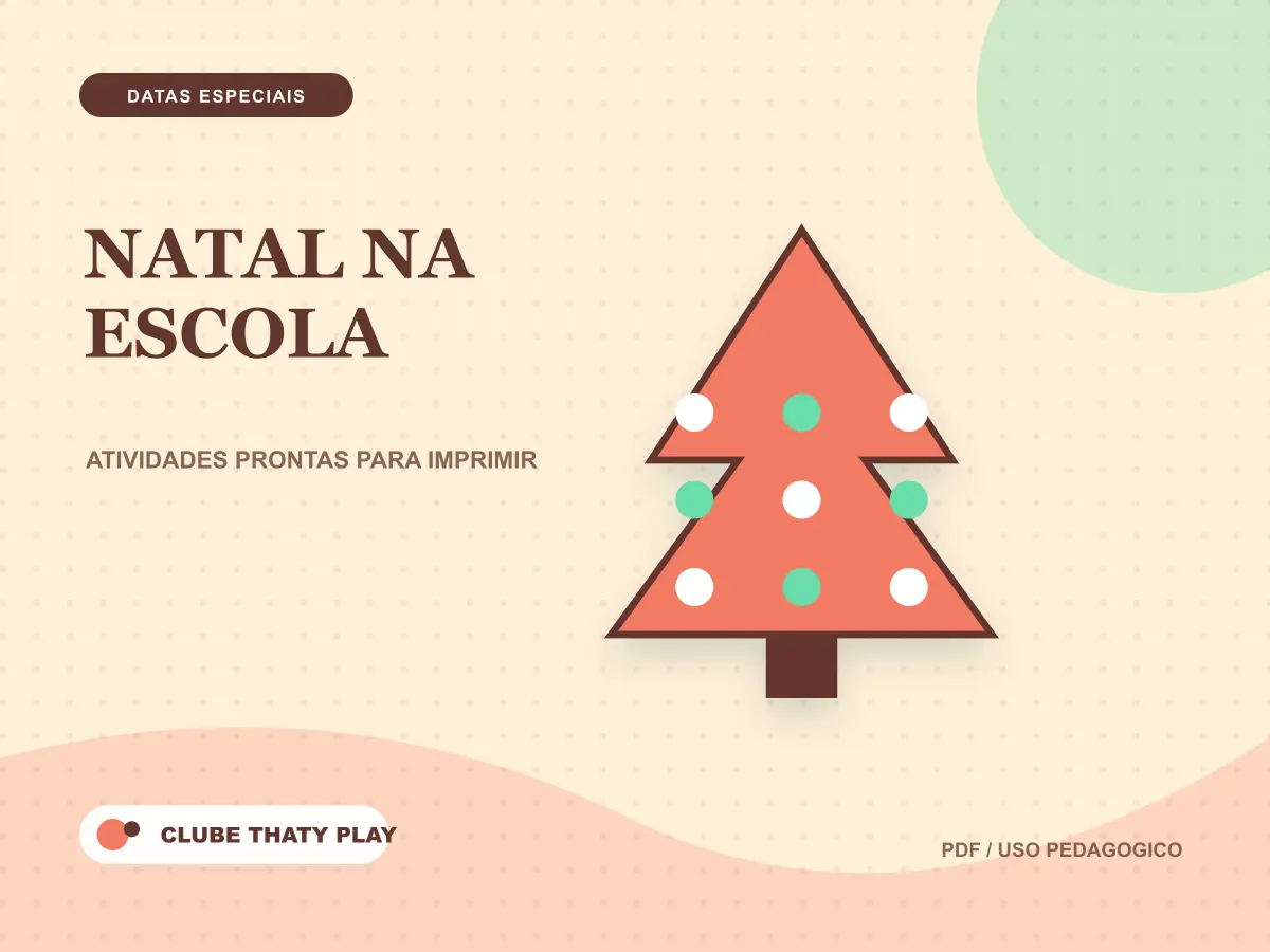 Capa do recurso Natal na escola