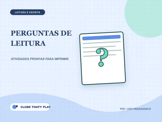 Capa do recurso Perguntas de leitura