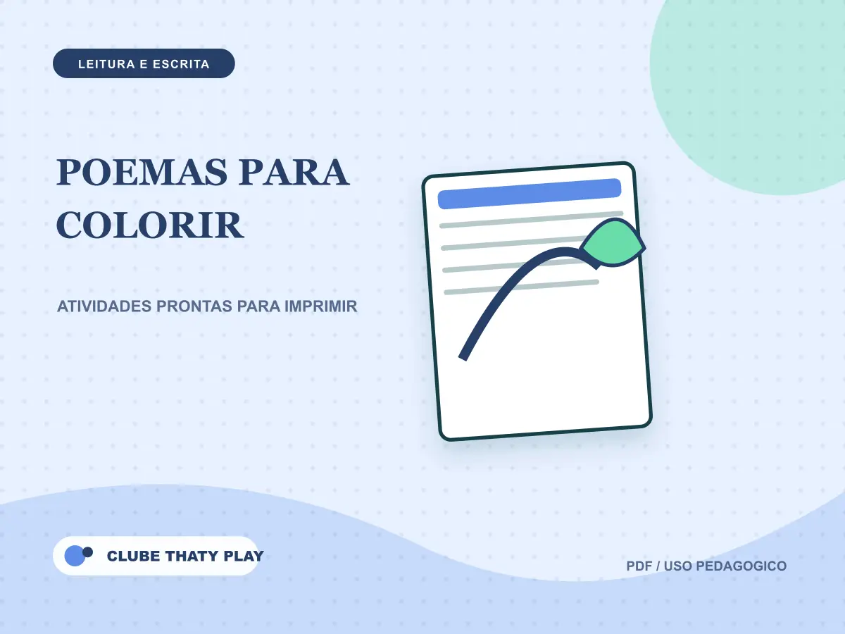 Capa do recurso Poemas para colorir