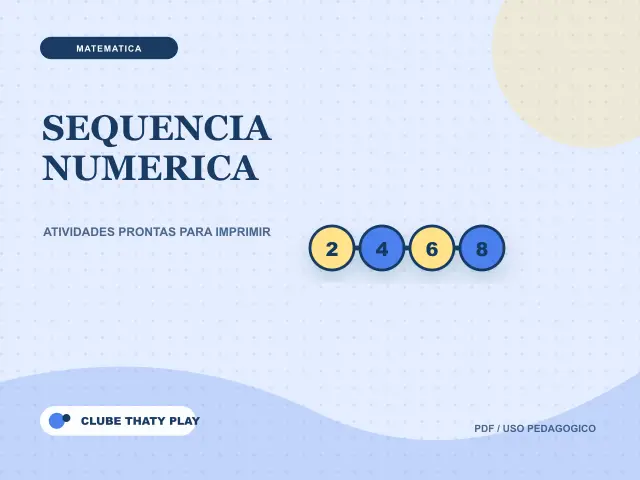 Capa do recurso Sequencia numerica