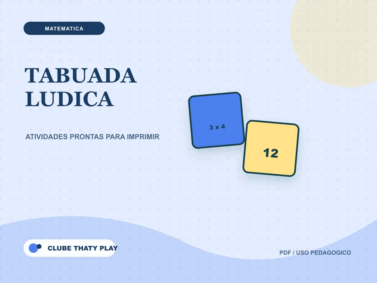 Capa do recurso Tabuada ludica
